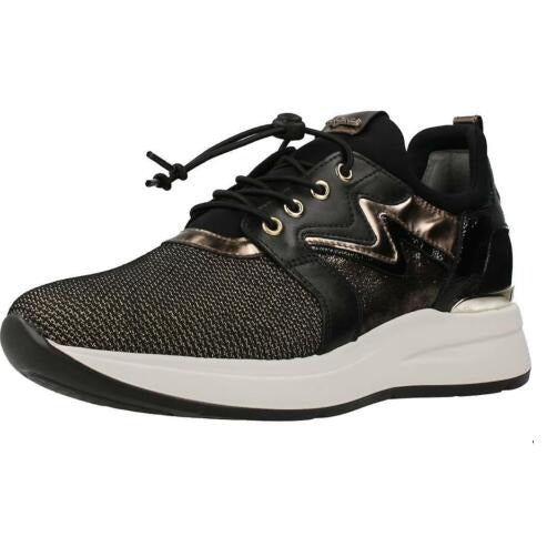 Sneakers Nero Giardini woman black elastic