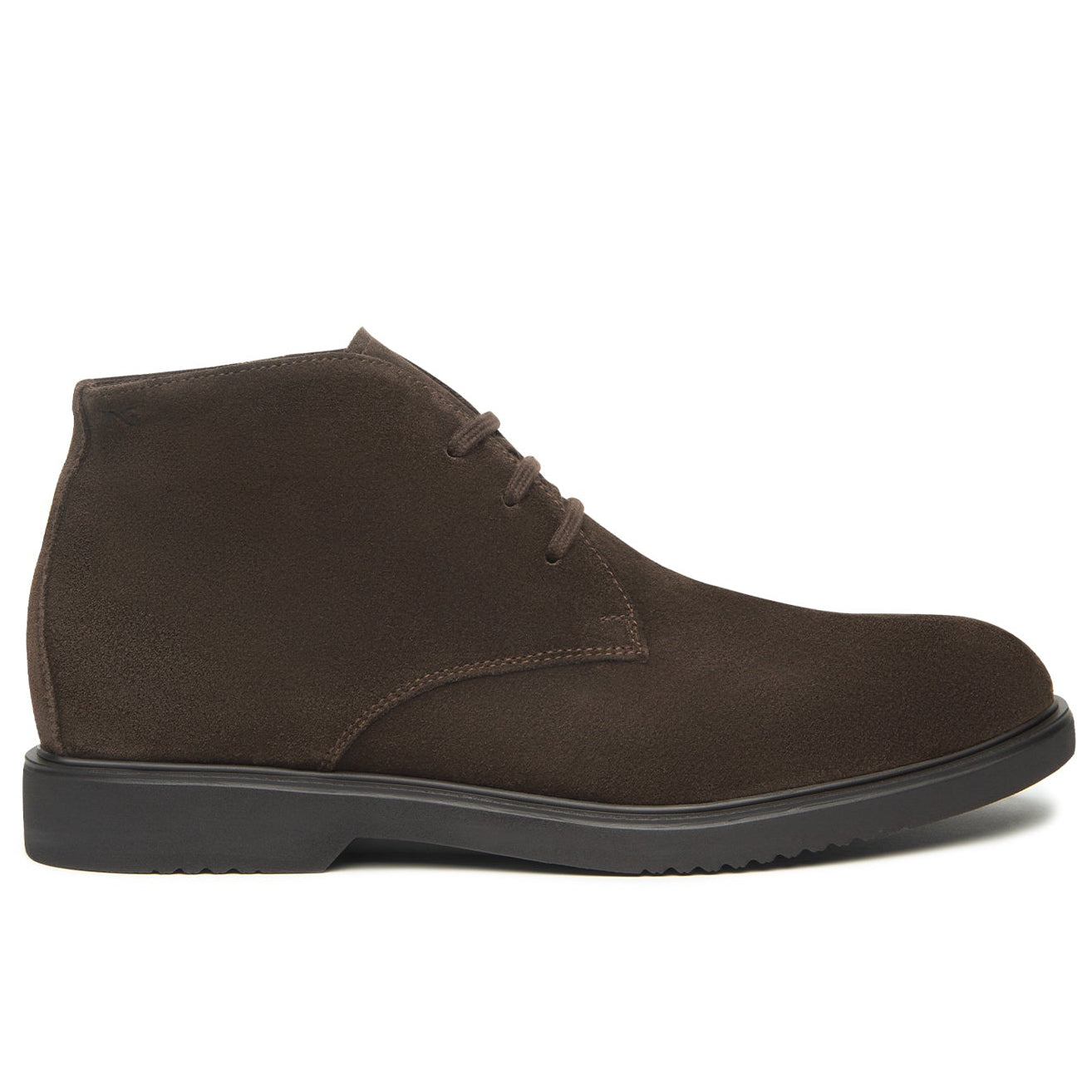 Ankle boots NeroGiardini man brown suede leather