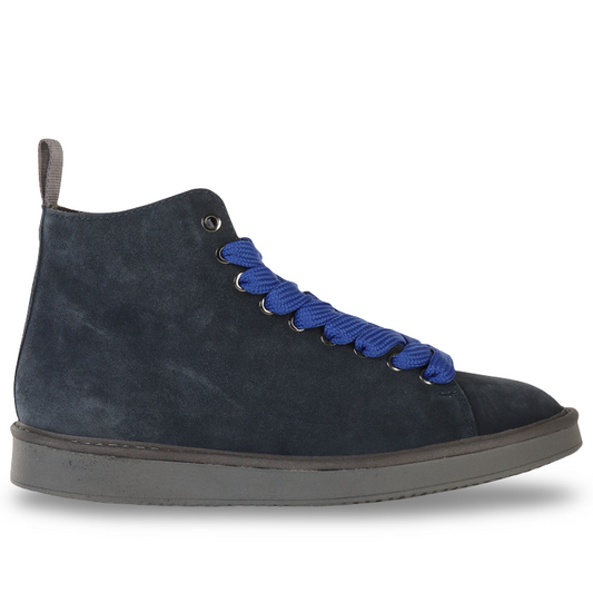 Sneakers Panchic uomo camoscio blu