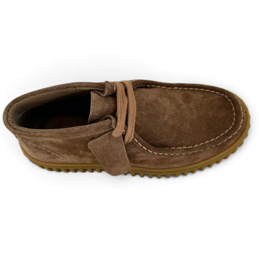 Sneakers Step donna pelle scamosciata sughero