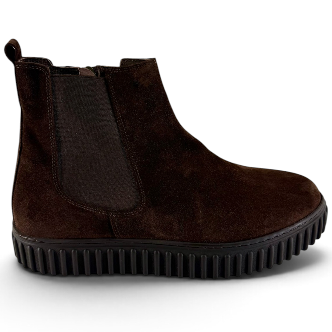 Stivaletti Chelsea Step uomo camoscio marrone