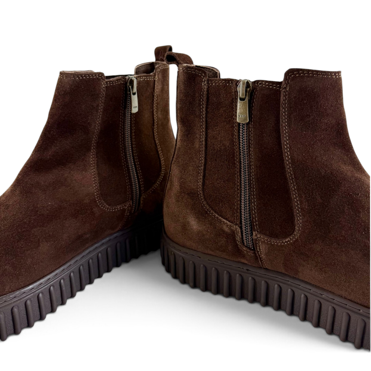 Stivaletti Chelsea Step uomo camoscio marrone
