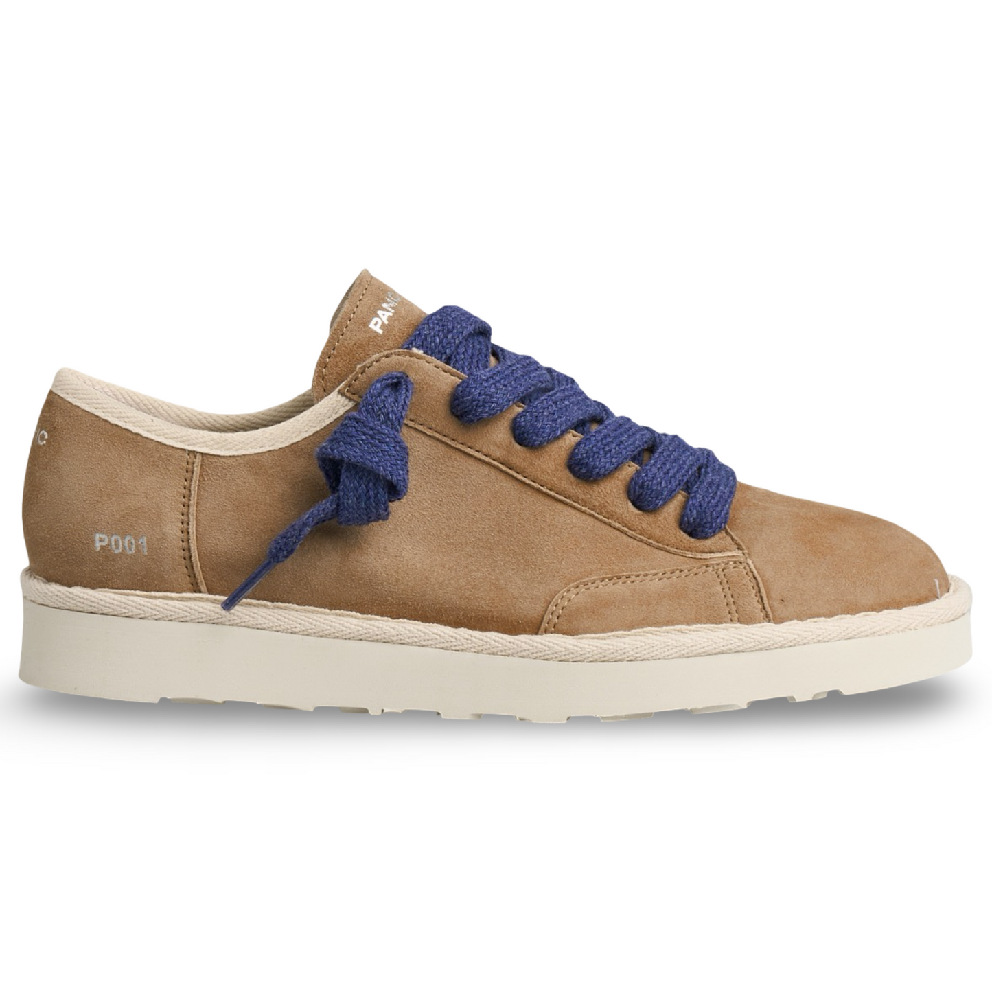 Sneakers Panchic man brown suede leather