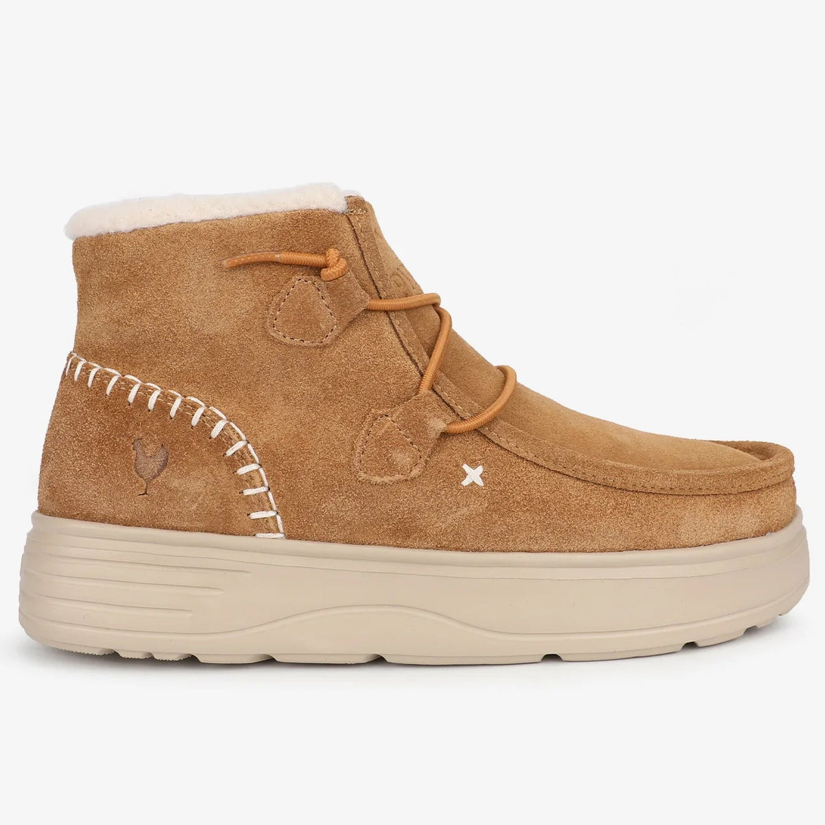 Polacchino Pitas donna pelle idrorepellente colore miele