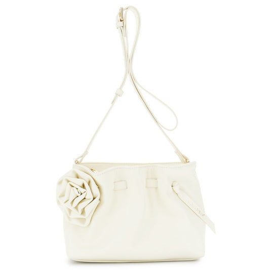 Borsa mini Cafènoir donna avorio inserto rosa