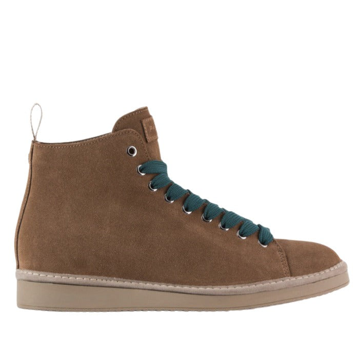 Sneakers Panchic man toffee suede lined fur