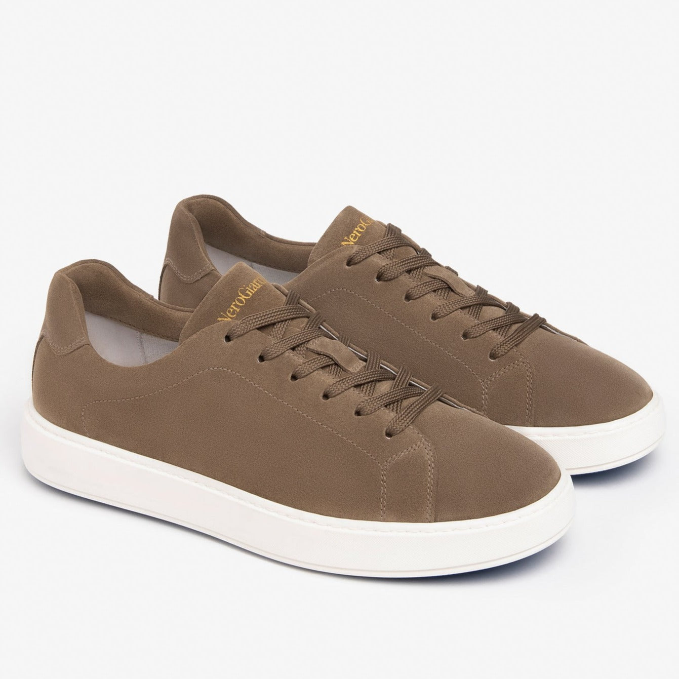 Sneakers NeroGiardini uomo camoscio ecru