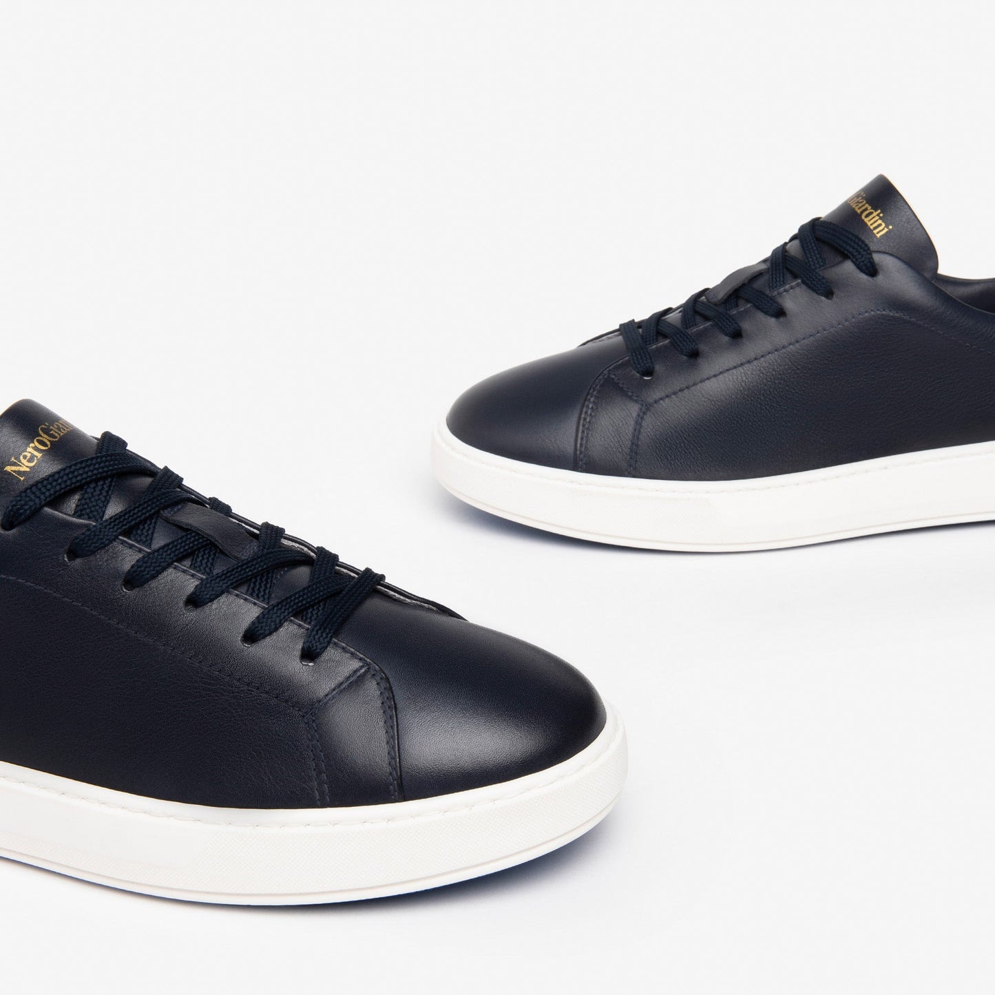 Sneakers NeroGiardini man blue leather