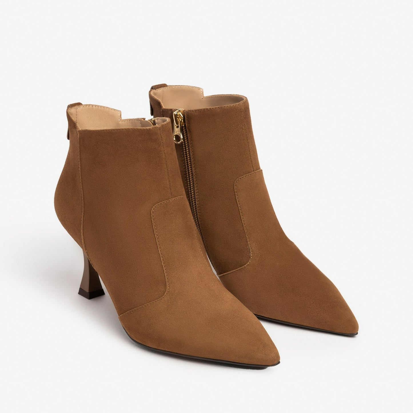 Stiletto boots NeroGiardini woman brown suede